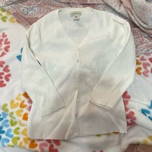 100% cotton white banana republic sweater